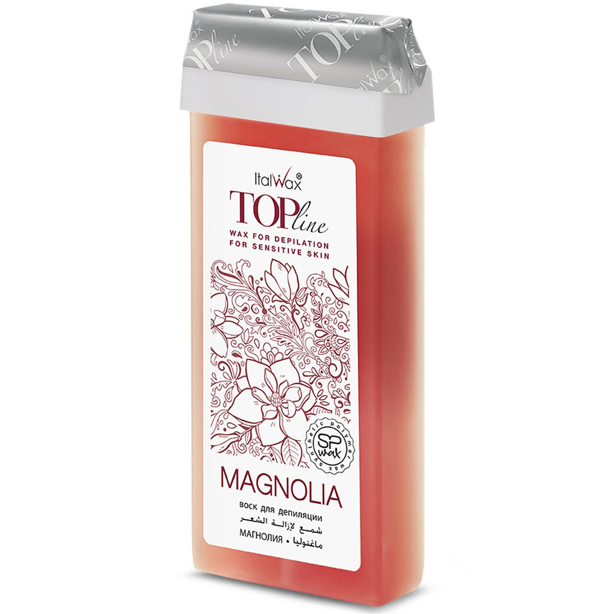 

Кассета (картридж) с гибридным воском ItalWax Top Line, 100 г - магнолия
