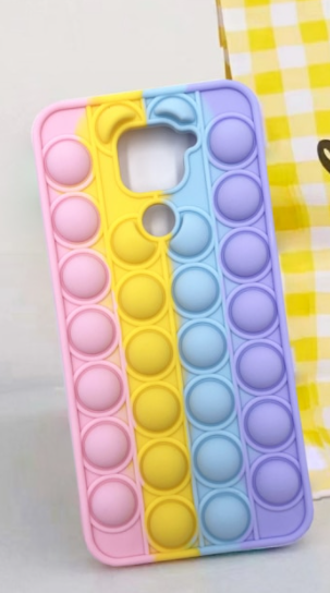 

Чехол антистрес Pop it case на Xiaomi Redmi Note 9 / Xiaomi Redmi 10X
