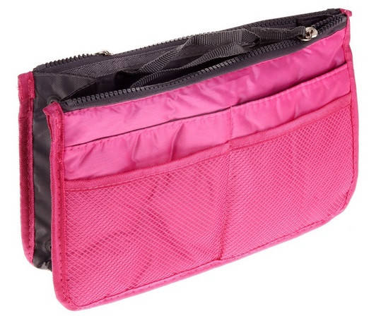 

Органайзер косметичка для сумки Аiry Bag-in-Bag темно-розовый