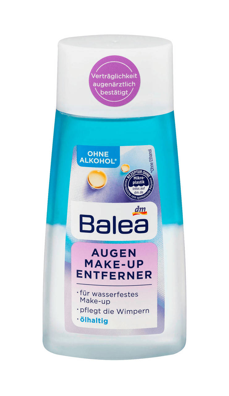 

Двухфазное средство для снятия макияжа с глаз Balea 100 мл