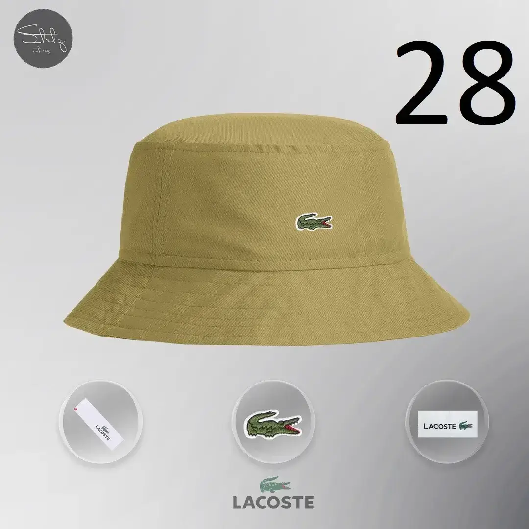 

Новенькая Мужская Панама Lacoste Летняя Песочная Пляжные Панамки Мужские Лакосте M / 57-58