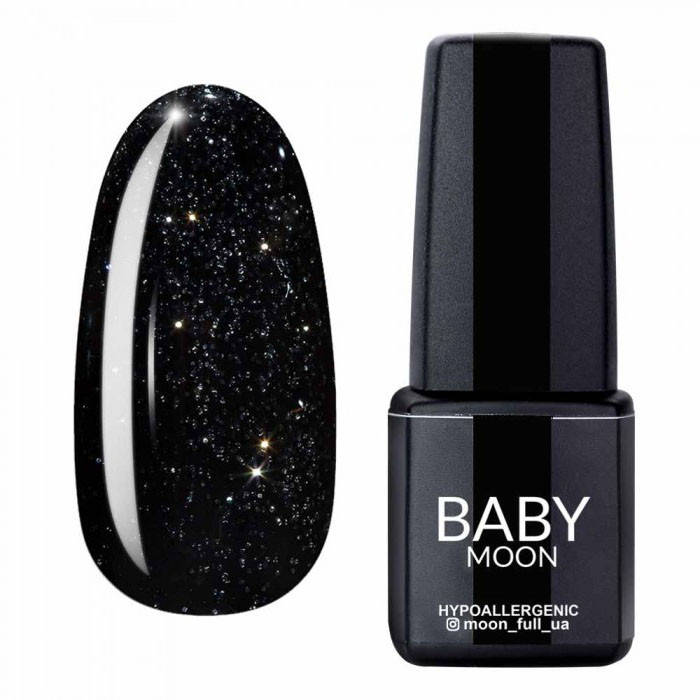 

Гель-лак Baby Moon Dance Diamond №01, 6 мл (черно-зеленый с серебристым шиммером)