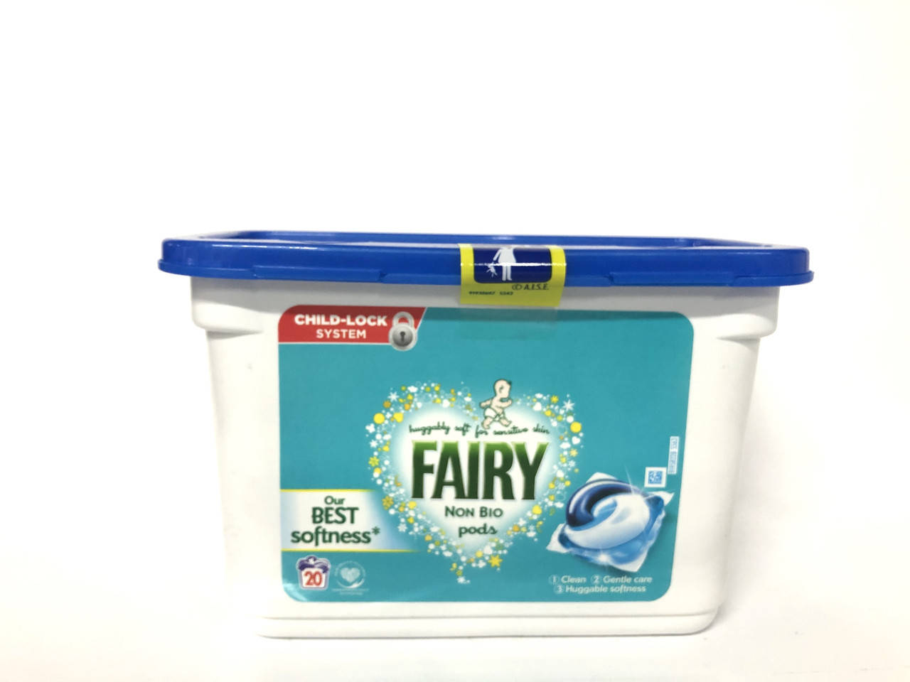 

Капсулы для стирки 3в1 Fairy non bio pods ( 20 стирок)