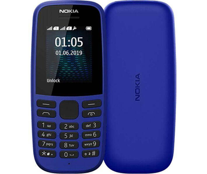 

Кнопочный телефон нокиа синий с фонариком на 2 сим карты Nokia 105 DS 2019 Blue ПРЕДОПЛАТА 100%!