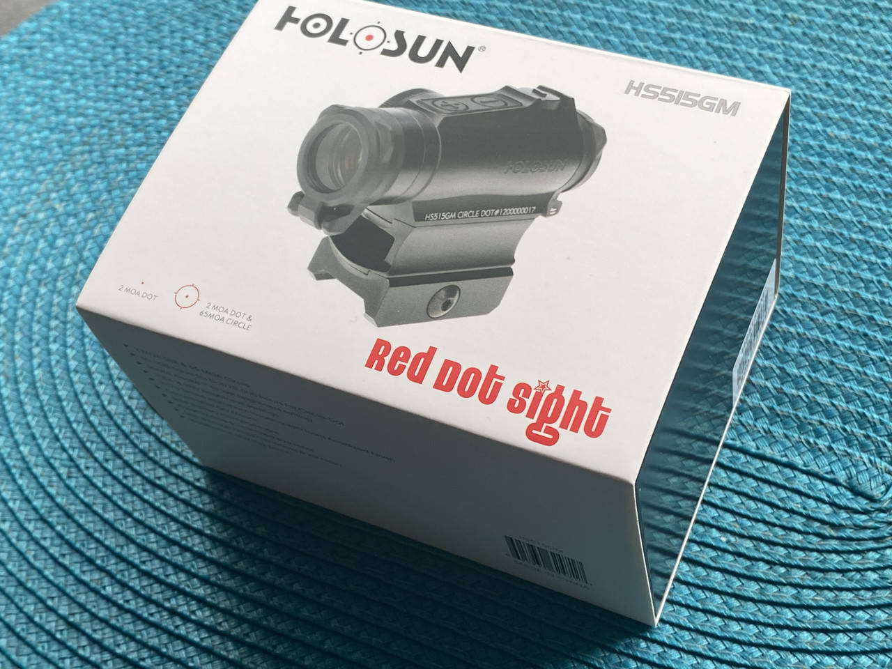 

Коллиматорный прицел Holosun HS515GM, Красный