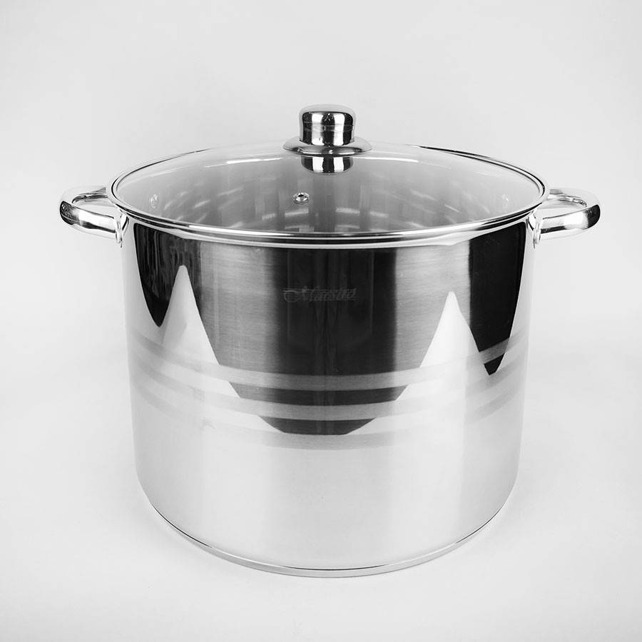 

Кастрюля MAESTRO с крышкой нержавеющая сталь 16 л 30*23см 3517-16м