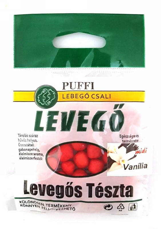 

Тесто для рыбалки, воздушное PUFFI LEVEGO, Ваниль, миди, 5гр.