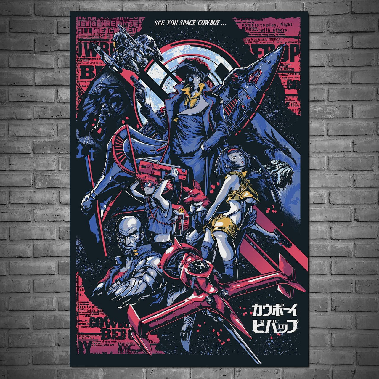 

Плакат "Ковбойский бибоп, Cowboy Bebop" (артикул 5134) 42, Полуглянец, 28