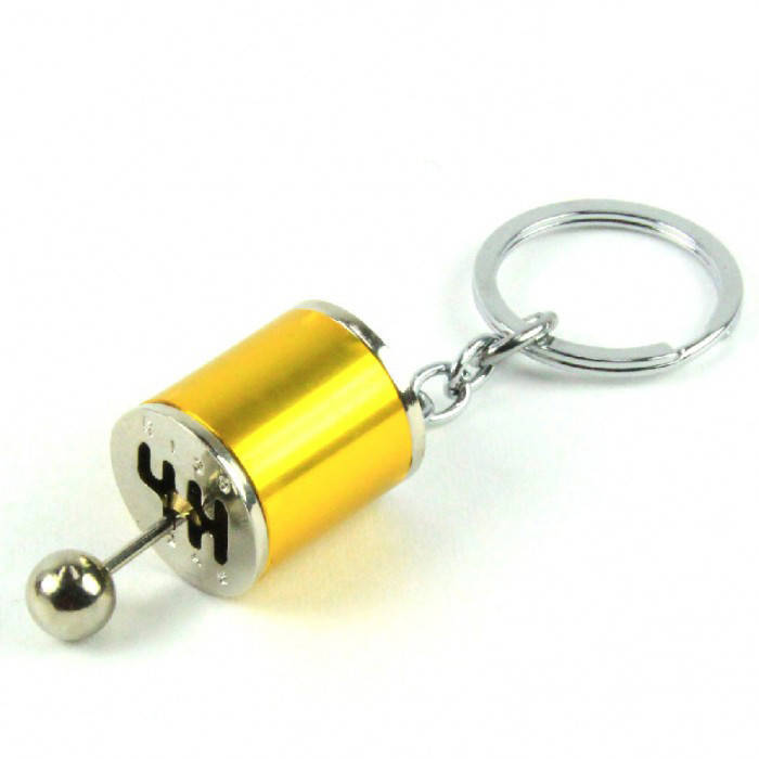 

Брелок На Ключи Коробка Передач Золотой ТМ "Zaryad", Золотистый