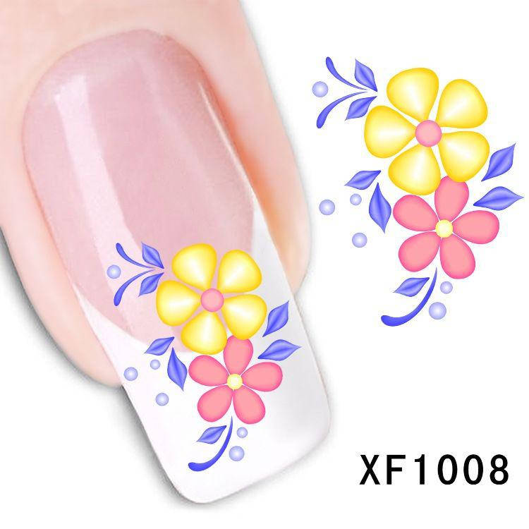 

Наклейки для ногтей XF1008
