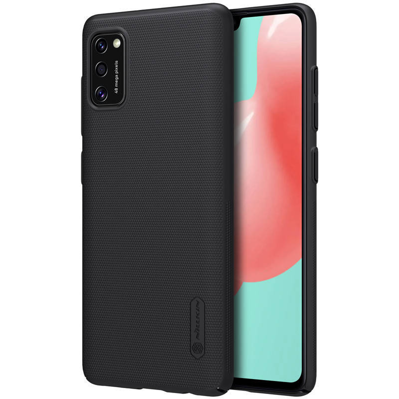 

Чехол Nillkin Super Frosted Shield для Samsung Galaxy A41 Black, Черный