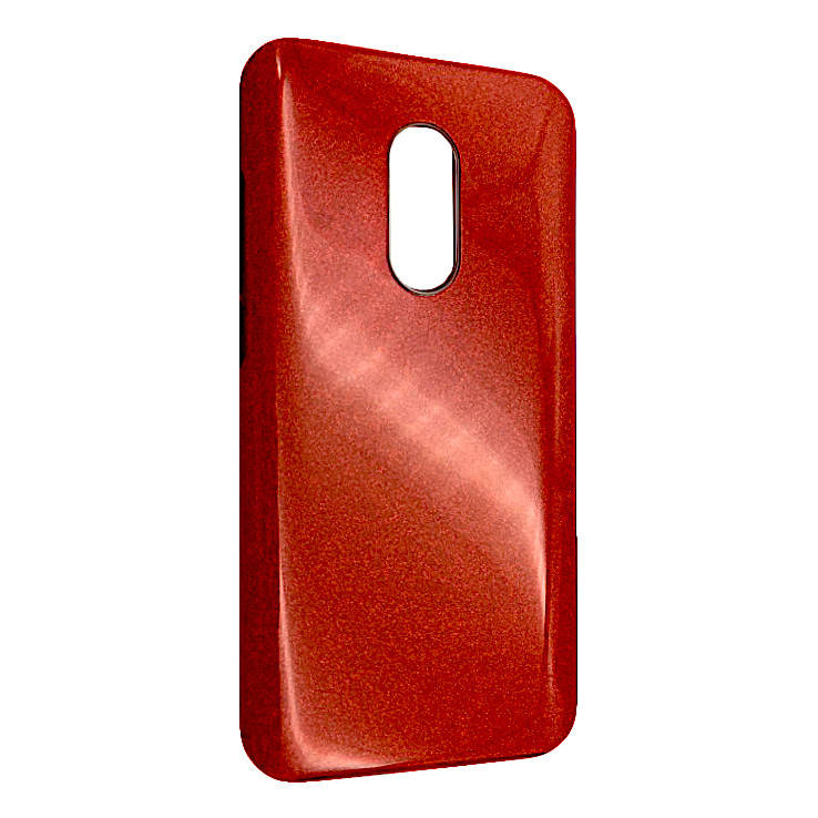 

Чехол-накладка DK Silicone Glitter Heaven Rain для Xiaomi Redmi 5 (red), Красный