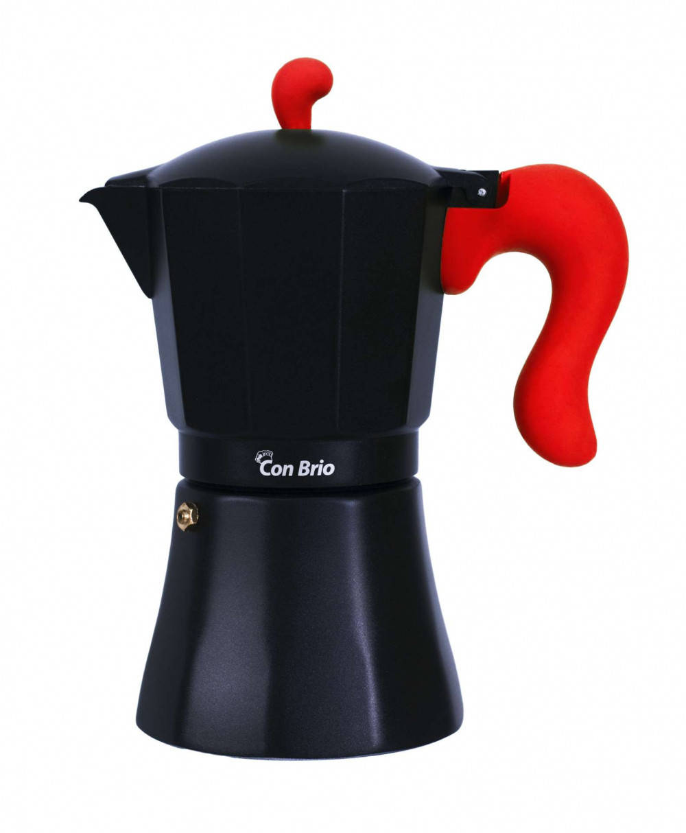 

Кофеварка гейзерная Con Brio CB-6609 Red
