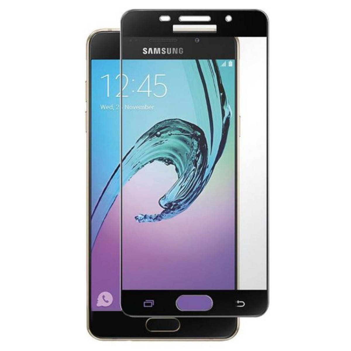 

Защитное стекло Full Glue для Samsung A5 (A510) 2016 Black, Черный