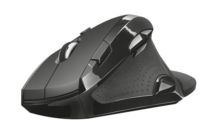 

Мышь Trust Vergo Wireless Ergonomic Comfort (21722) 21722-2, Черный
