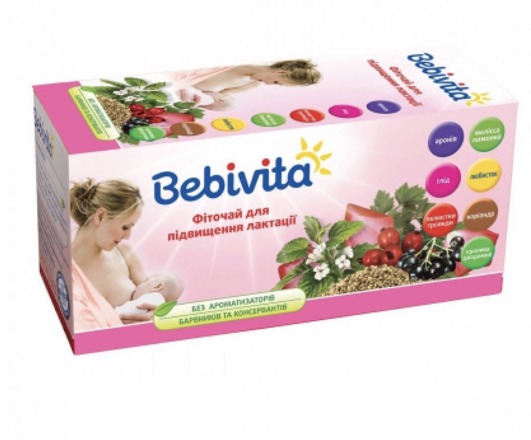 

Фиточай Bebivita для повышения лактации 30 гр.