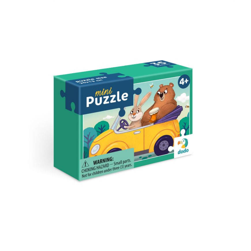 

Пазл-мини детский "Едем в гости" DoDo Toys 300548