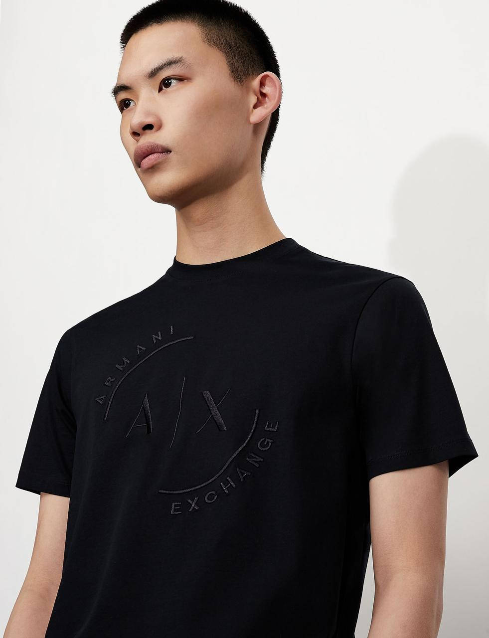 

Футболка мужская Armani Exchange, черная армани M
