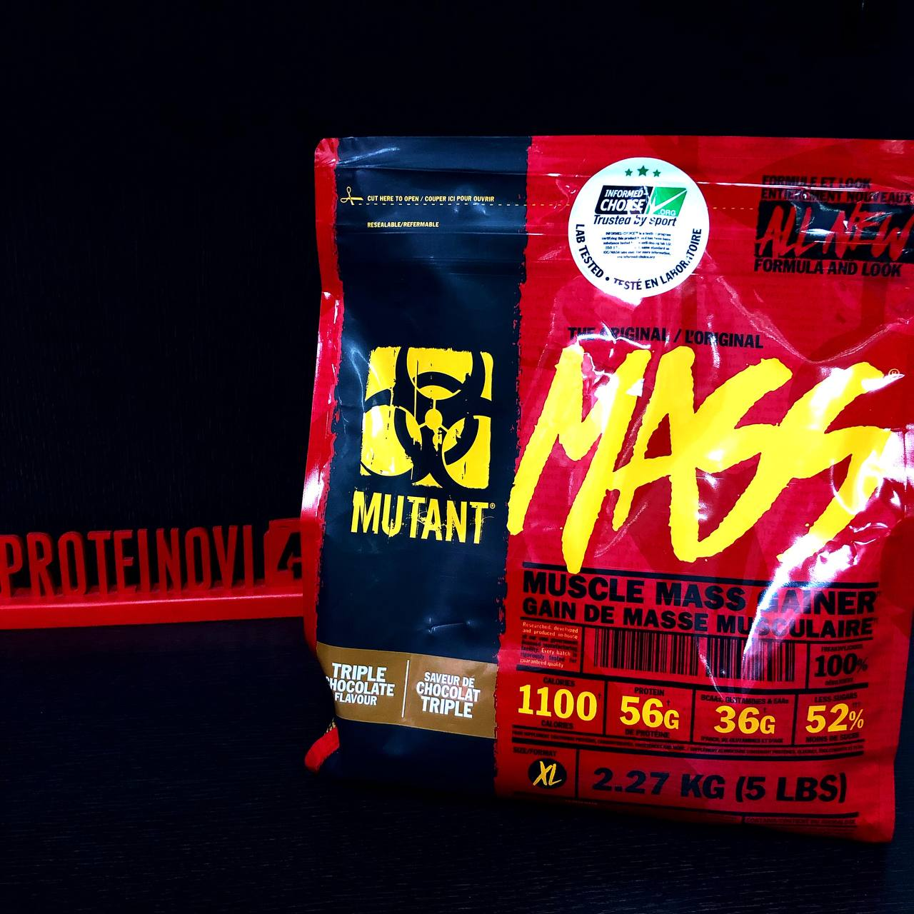 

Гейнер Mutant Mass 2.27 кг