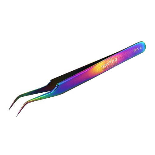 

Пинцет для наращивания ресниц Navina PT-4