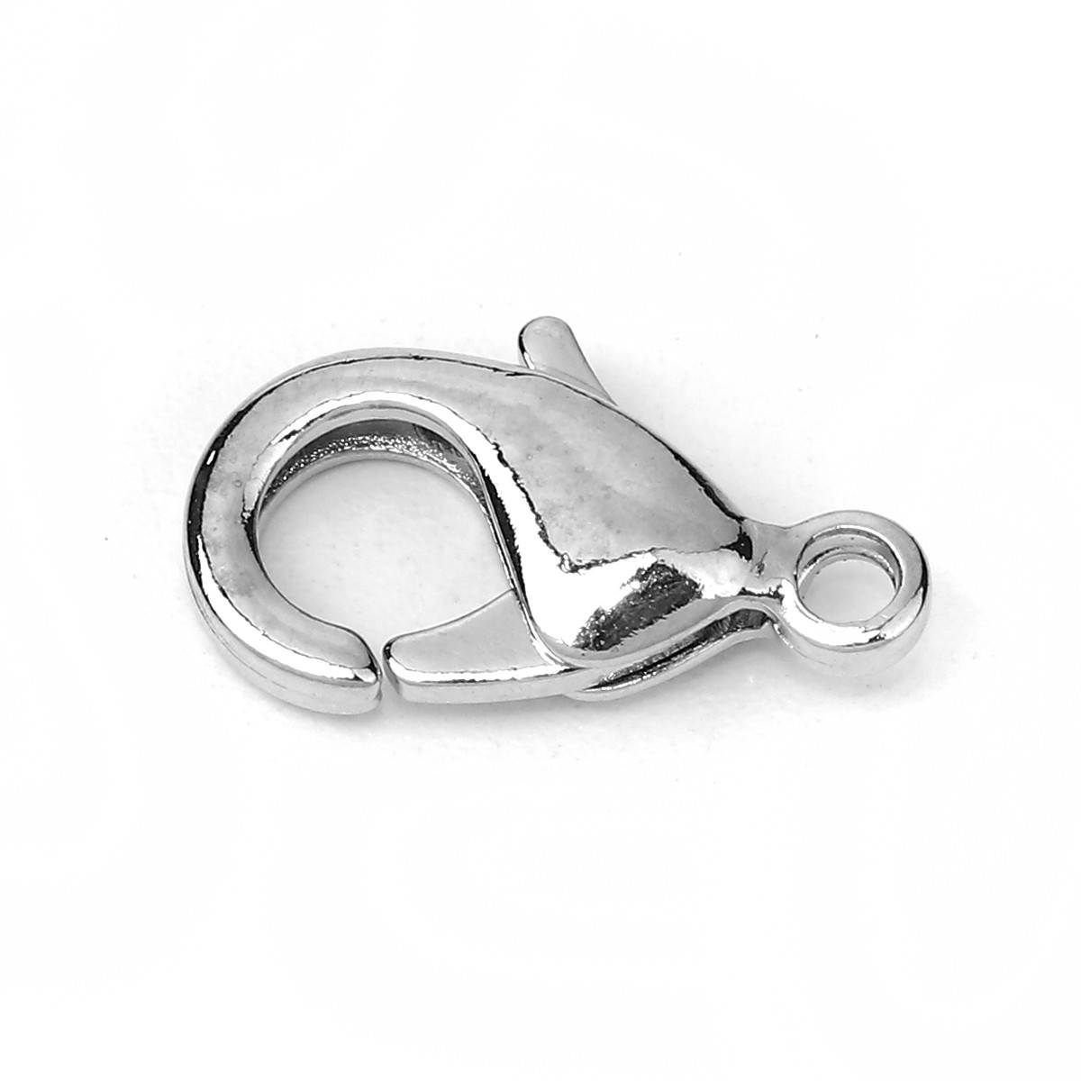 

Карабин, Застежка когтя омара, Цвет: металл, 15 мм x 9 мм