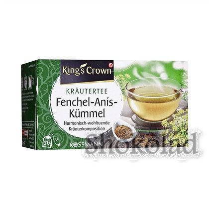 

King's Crown Травяной чай "Фенхель-анис-тмин"