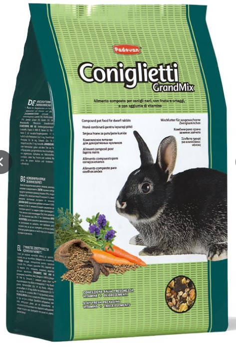 

Padovan Grandmix Coniglietti 3кг корм для кроликов