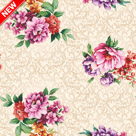 

Турецкая клеенка на стол DEKORAMA цветы