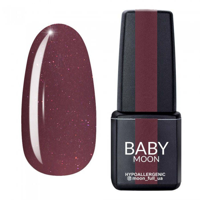 

Гель-лак Baby Moon Burgundy №13, 6 мл (корица)