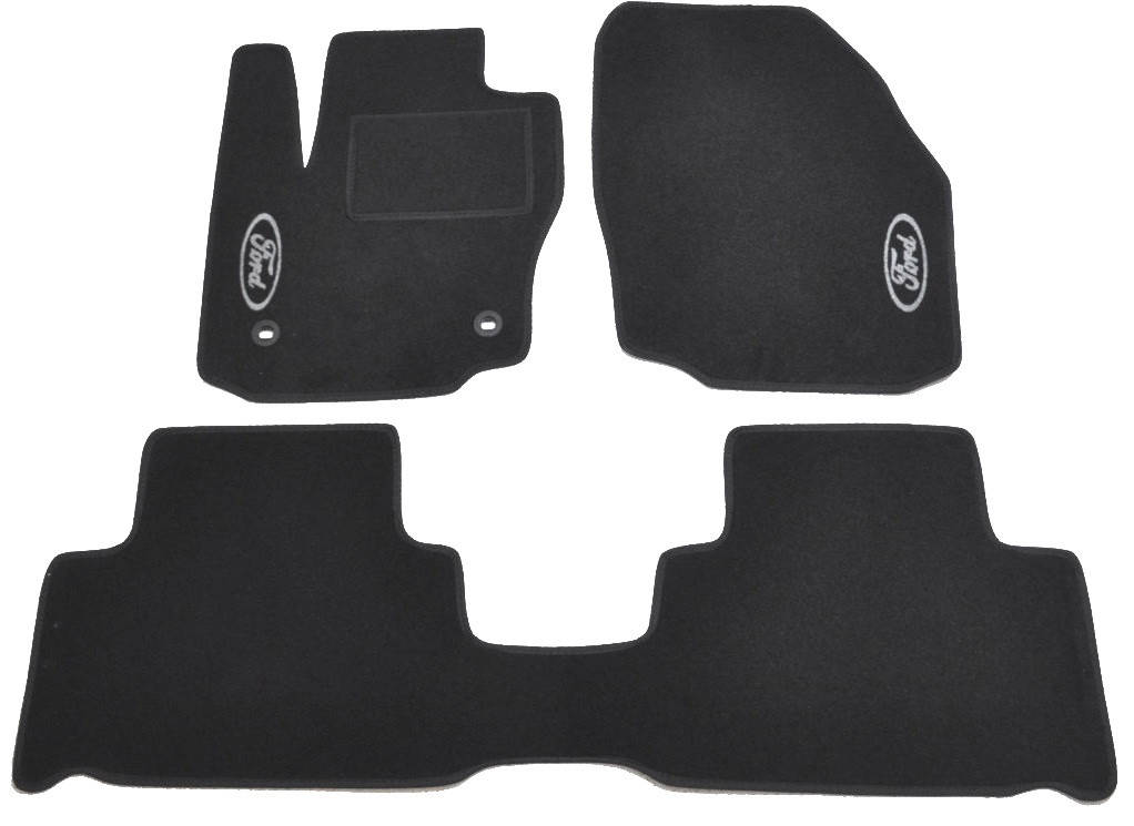 

Текстильные коврики в салон на Ford Focus S-MAX, Серый