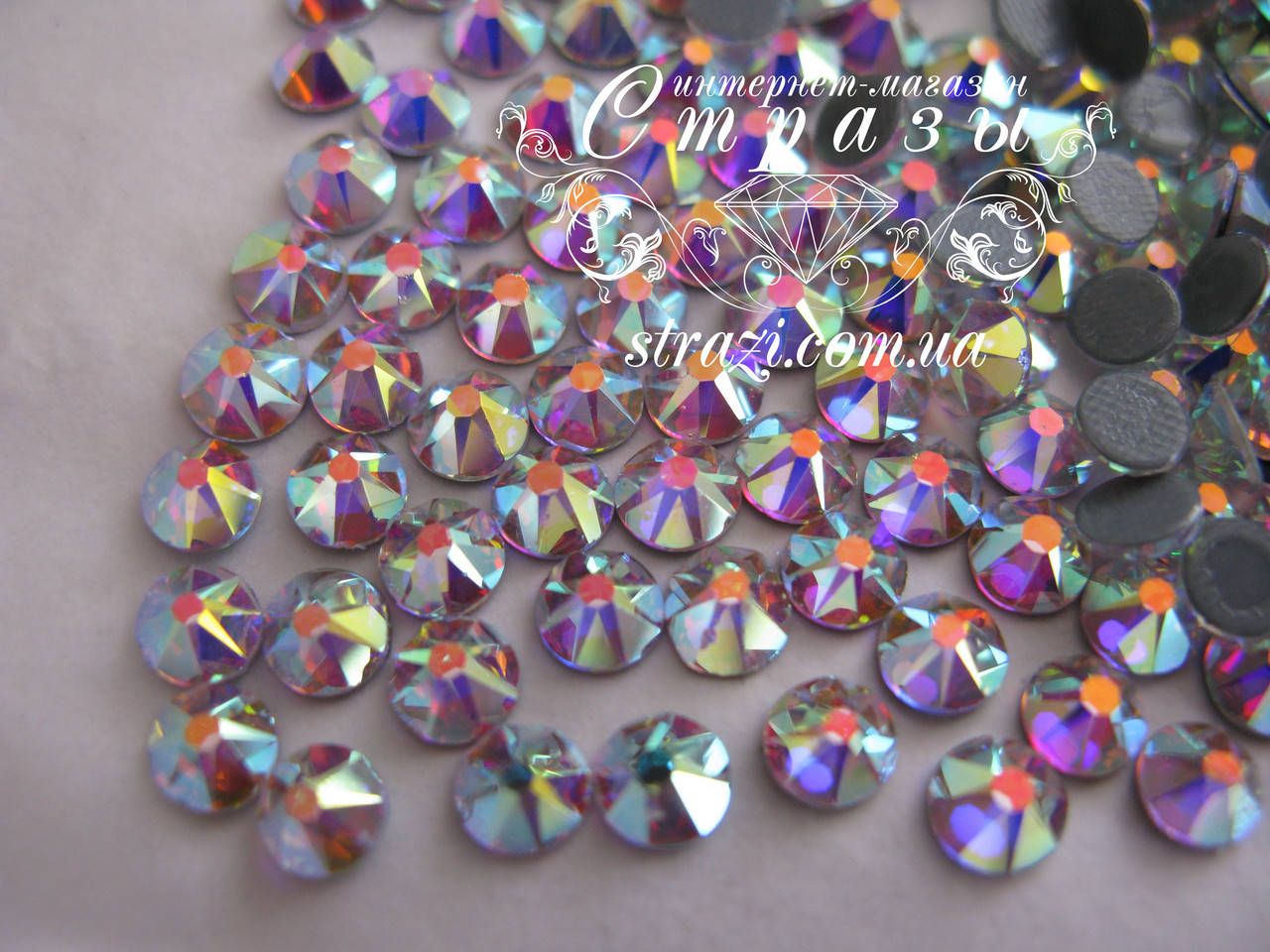 

Термо-стразы ss20 Crystal AB Xirius NEW 16 граней, 1440шт. (5,0мм)