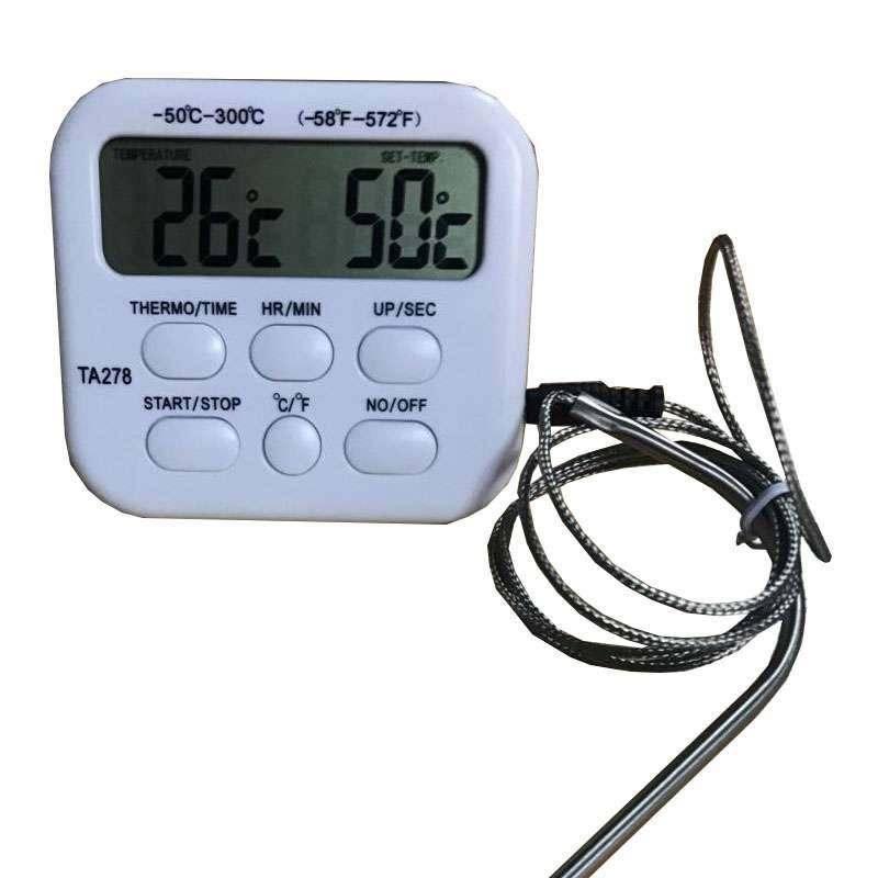 

Кулинарный термометр для духовки электронный TA278 с выносным щупом