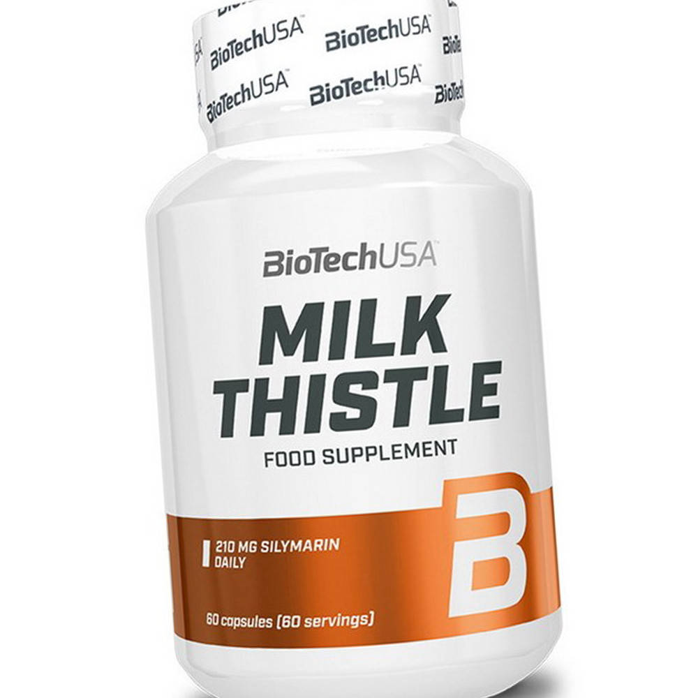 

Экстракт расторопши (силимарин) BioTech Milk Thistle 60 капс