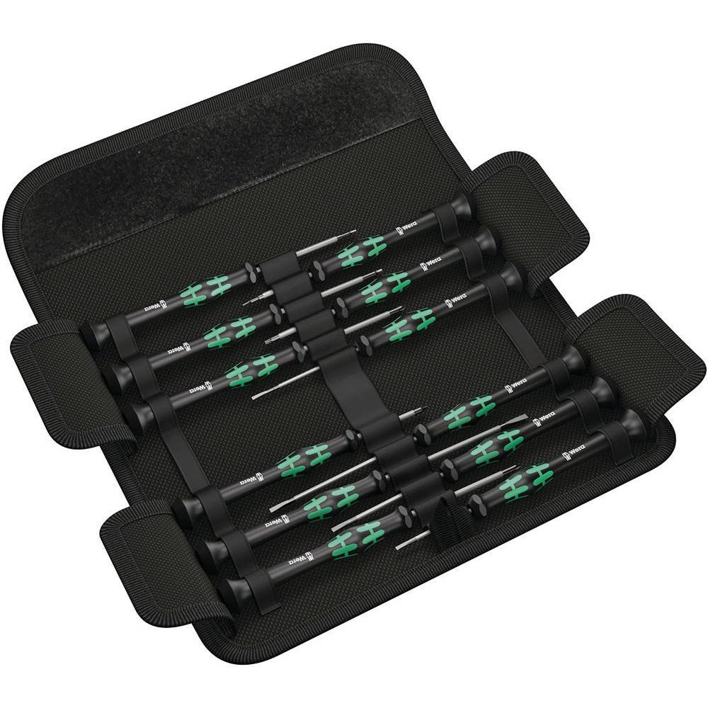 

Набор отверток Wera 12ед. SL/PH/Torx/HEX в чехле