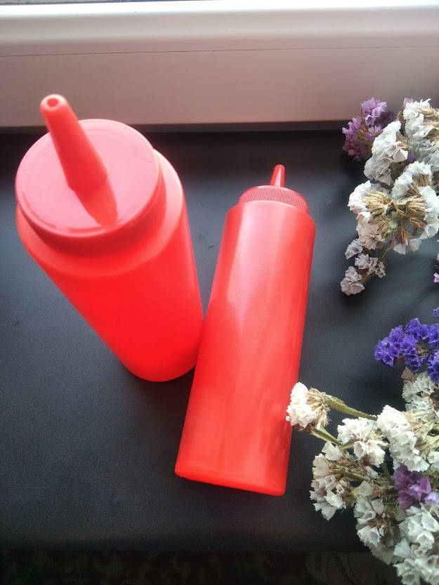 

Бутылочка соусница для подтеков