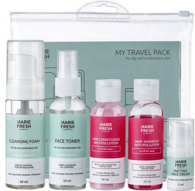 

Набор для жирной и комбинированной кожи лица Marie Fresh Travel Set (18533Gu)