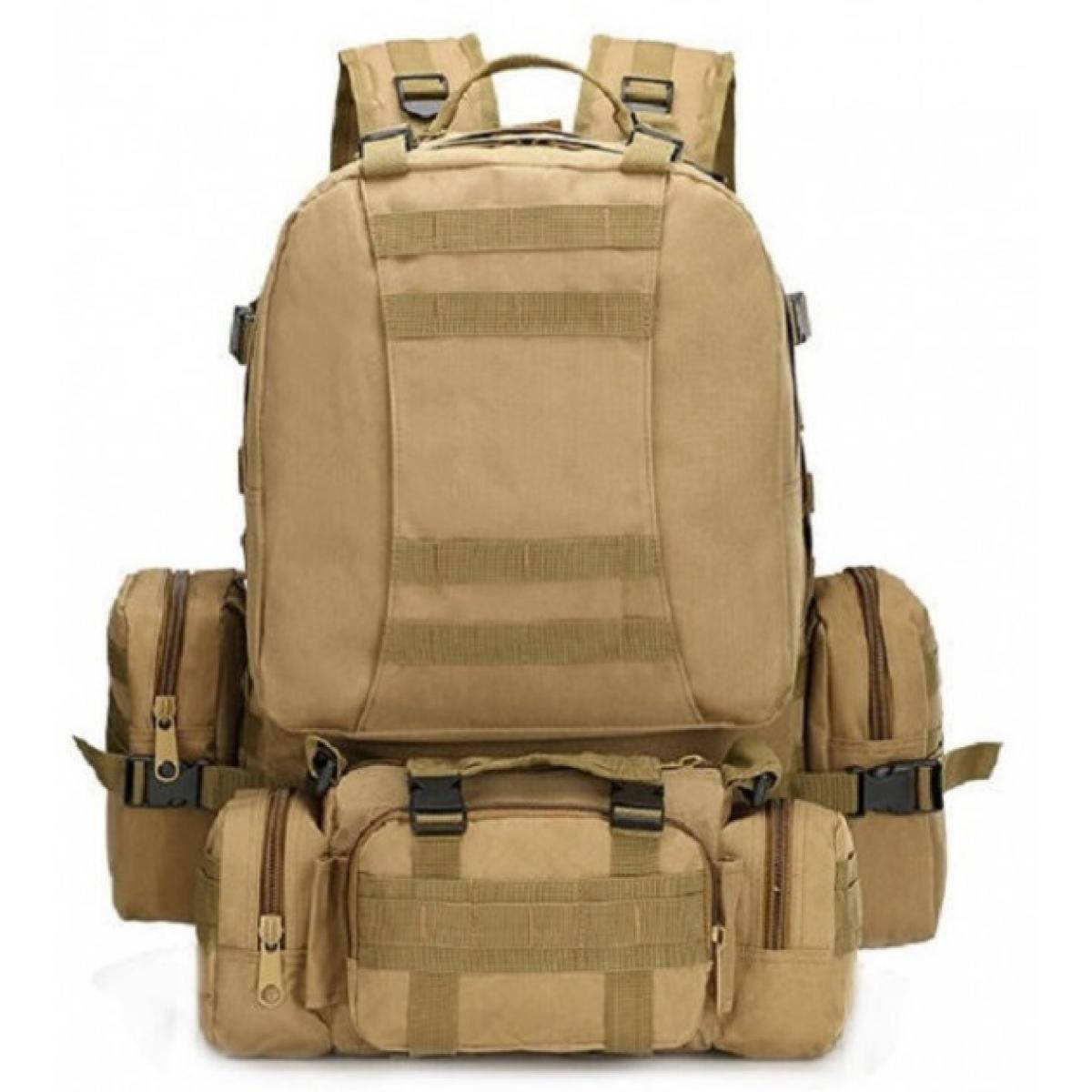 

Рюкзак тактический с подсумками B08 койот 55 л