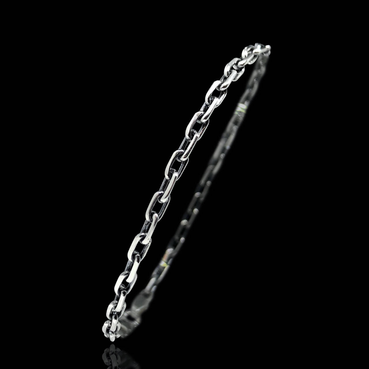 

Серебряный браслет, 195мм, 5 грамма, якорное плетение