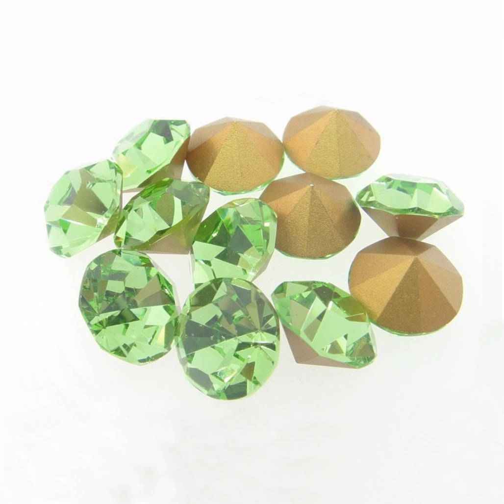 

Конусные стразы Peridot ss5(1,7-1,8мм).Цена за 100шт., Синий