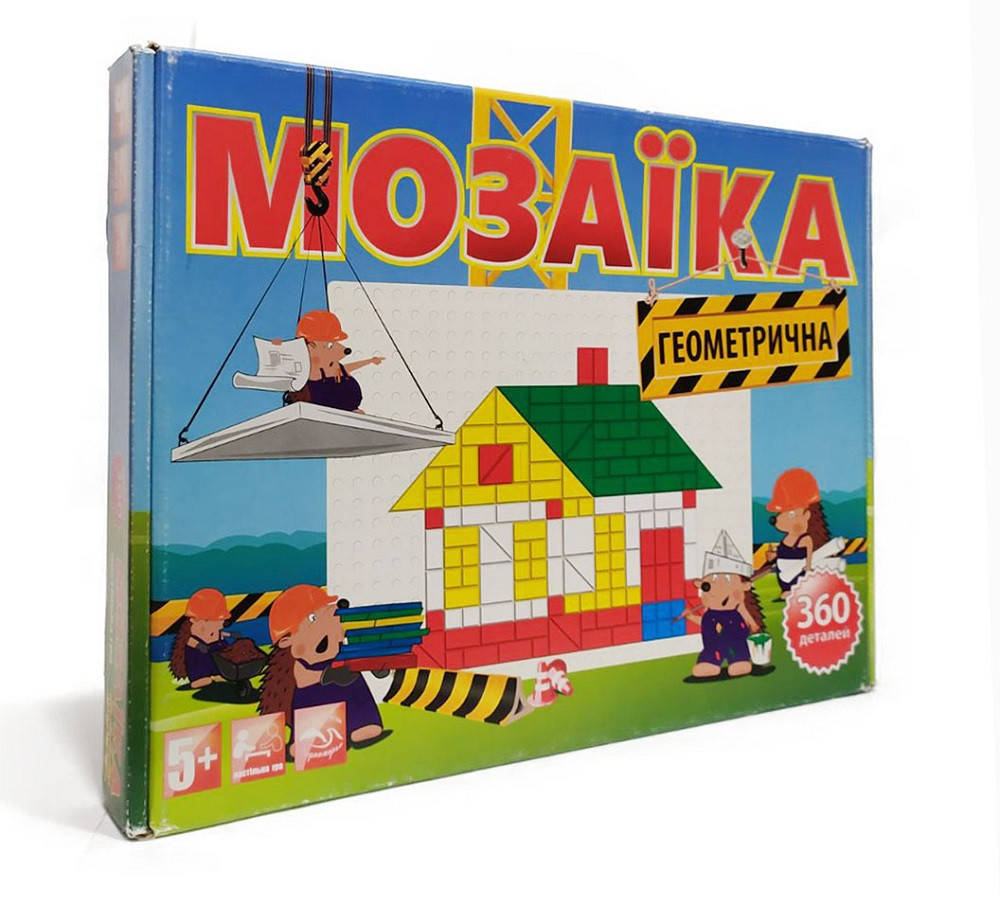 

Мозаика M0002 геометрическая 360 деталей