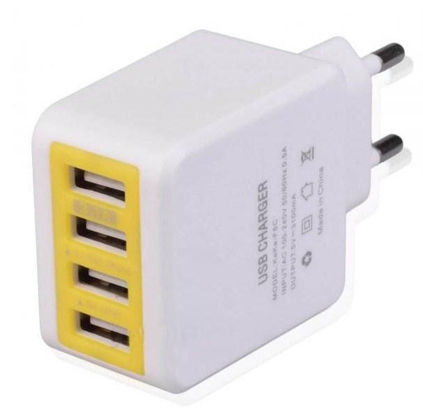 

Зарядное устройство 4USB Original 3.1A KeKe-F6C
