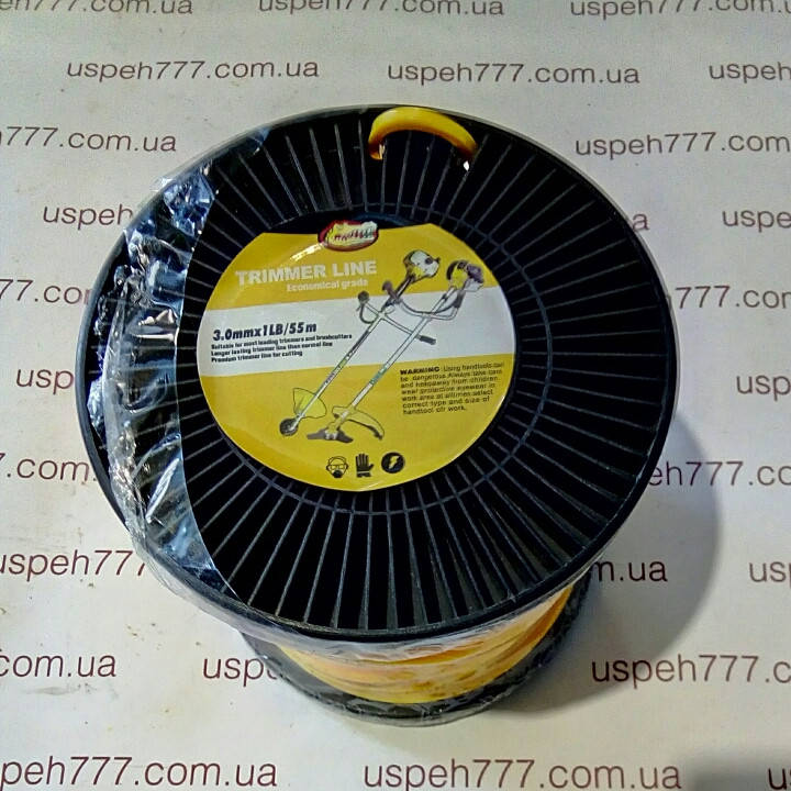 

Косильная струна d=3,0мм (звезда 55м) крокодил