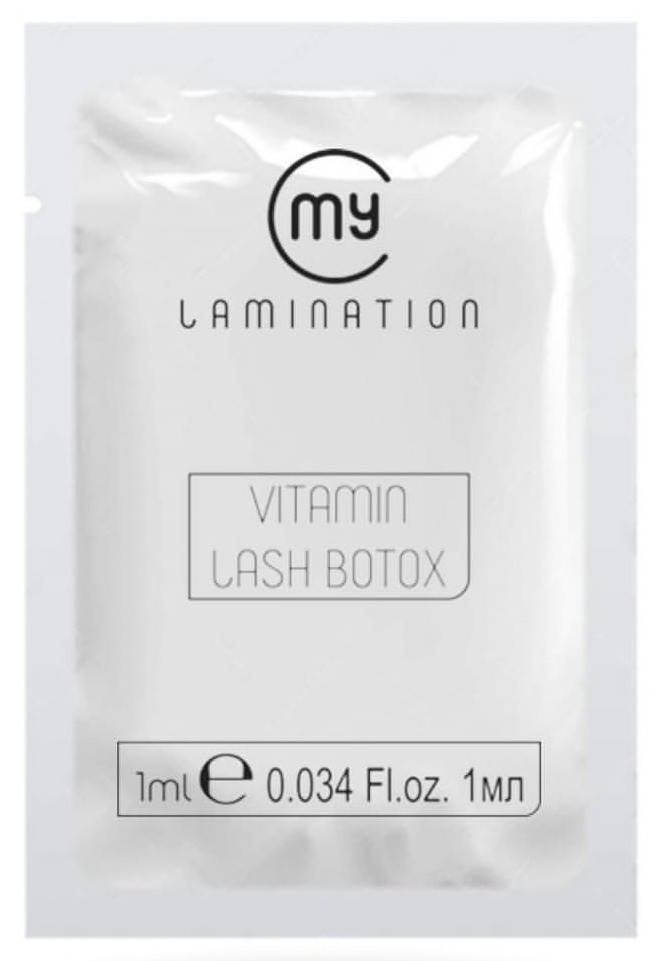 

Витаминный ботокс My Lamination Lash Botox (1мл). в саше