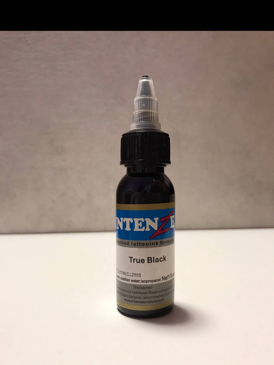 

Тату краска Intenze True Black