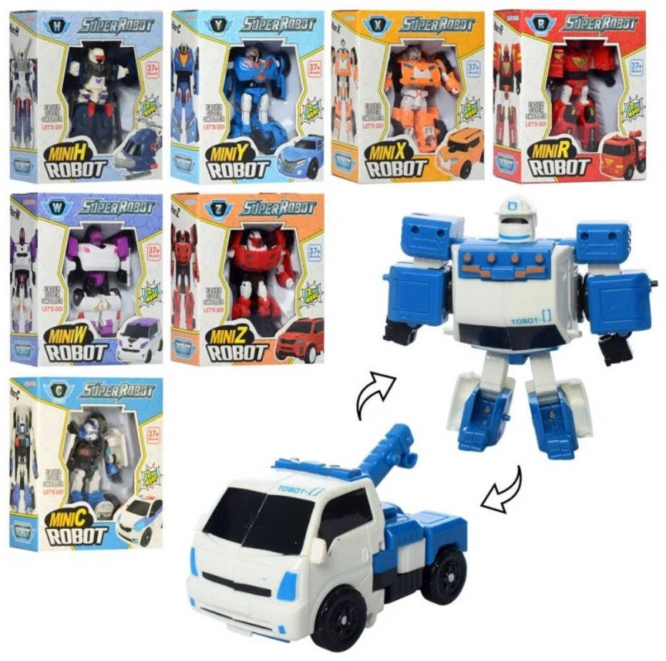 

Фигурка Tobot mini пластиковый, A38, для детей от 3 лет, Пакунок малюка
