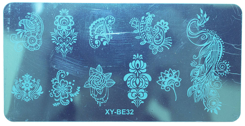 

Пластина для стемпинга ХУ-BE32 (7579Gu)