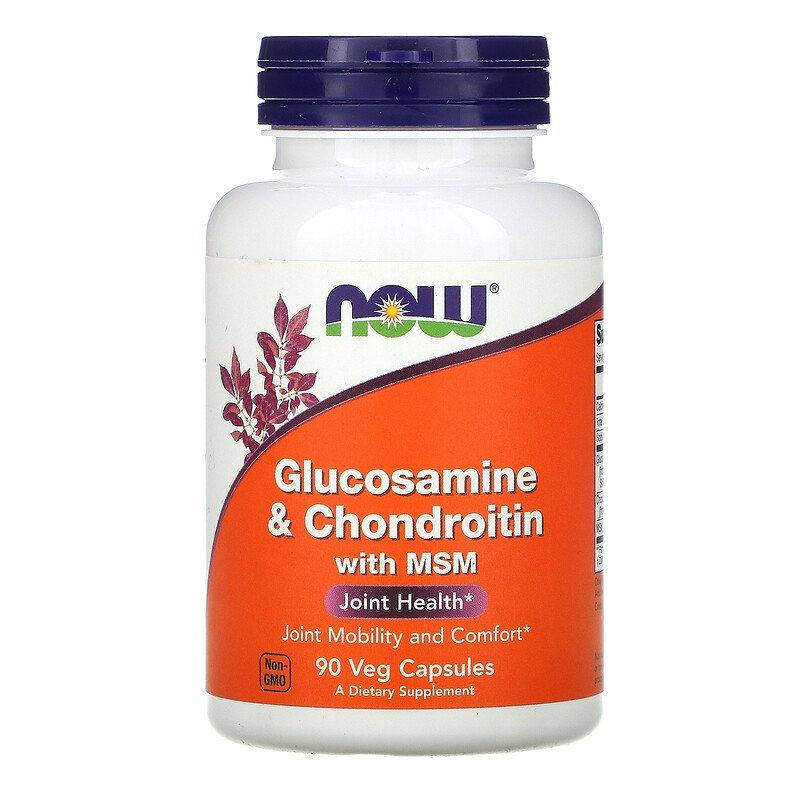 

Now Foods Glucosamine Chondroitin MSM 90 капсул