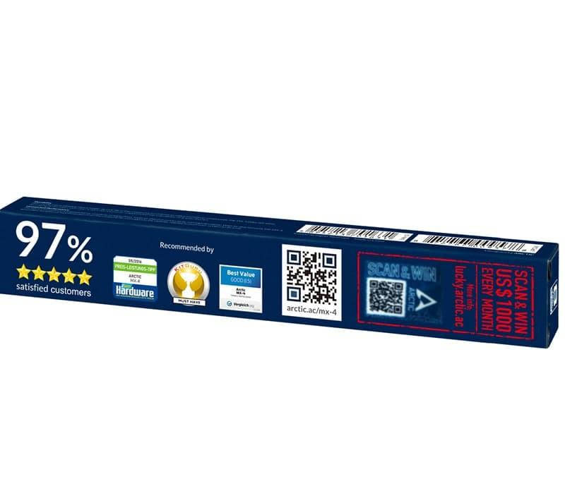 

Термопаста Arctic Cooling MX-4 2019 Edition (ACTCP00007B) 2 г