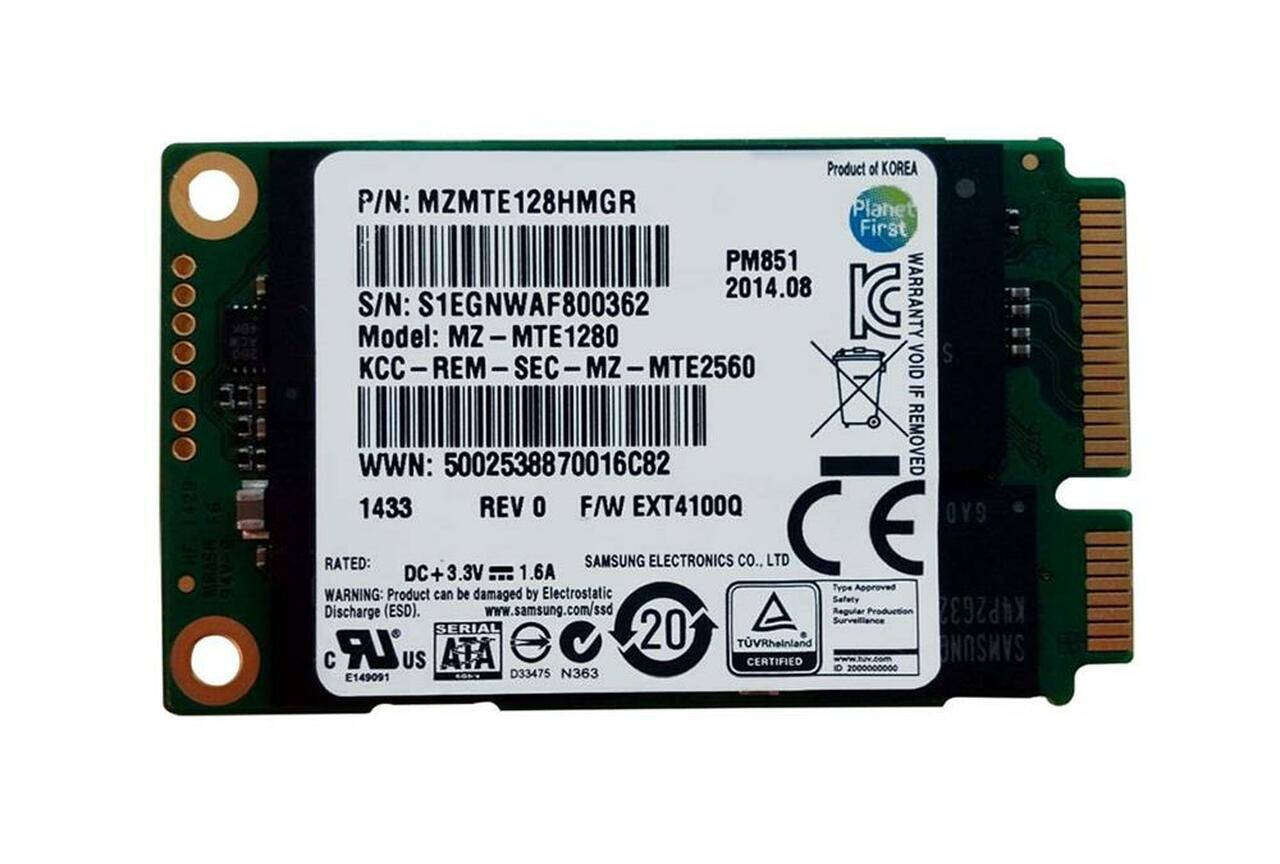 

Накопитель SSD 128GB Samsung PM851 mSATA TLC (MZMTE128HMGR) OEM