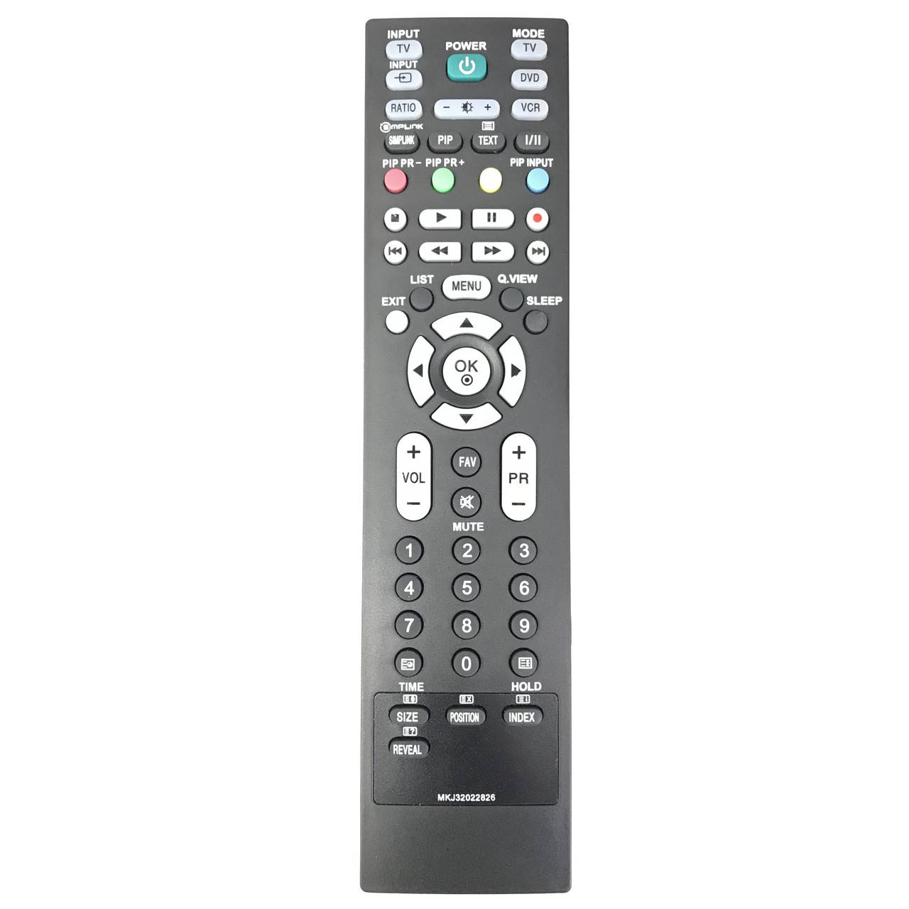 

Пульт ДУ для телевизора LG MKJ 32022826 [PLASMA, LCD TV]